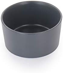 Elama Luxmatte Dark Grey Dinnerware Set 20 Piece
