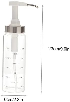 Alipis 300ml Squeeze Sauce Bottle with Spring Lid