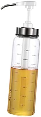 Zerodeko 500ml Condiment Squeeze Bottle with Spring Lid