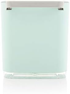 Minky Homecare Sink Caddy Sponge Holder with Tray and Drainage Spout Pastel Green