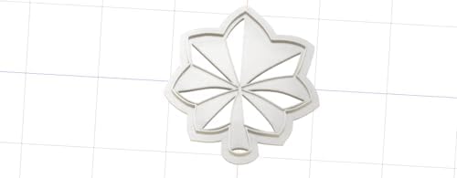 Doughboys Attic 3D Printed Cookie Cutter Green Rank Insignia