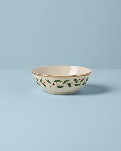 Lenox 883431 Holiday Place Setting Bowl Red Green 1