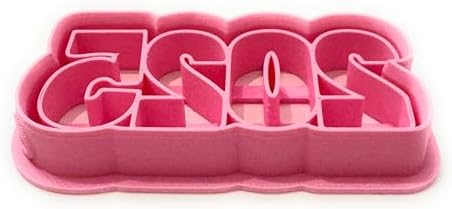 T3D Cookie Cutter Number 2025 for Biscuits Cakes Fondant