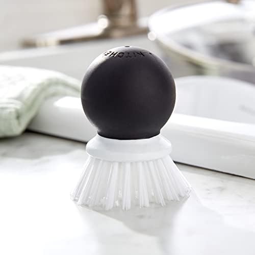 KitchenAid Soft Grip Vegetable Brush 205 Inch Black