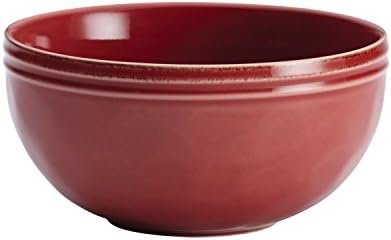 Rachael Ray Cucina 16-Piece Dinnerware Set Cranberry Red