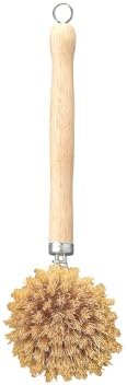 HIC Kitchen Natural Bristle Scrub Brush