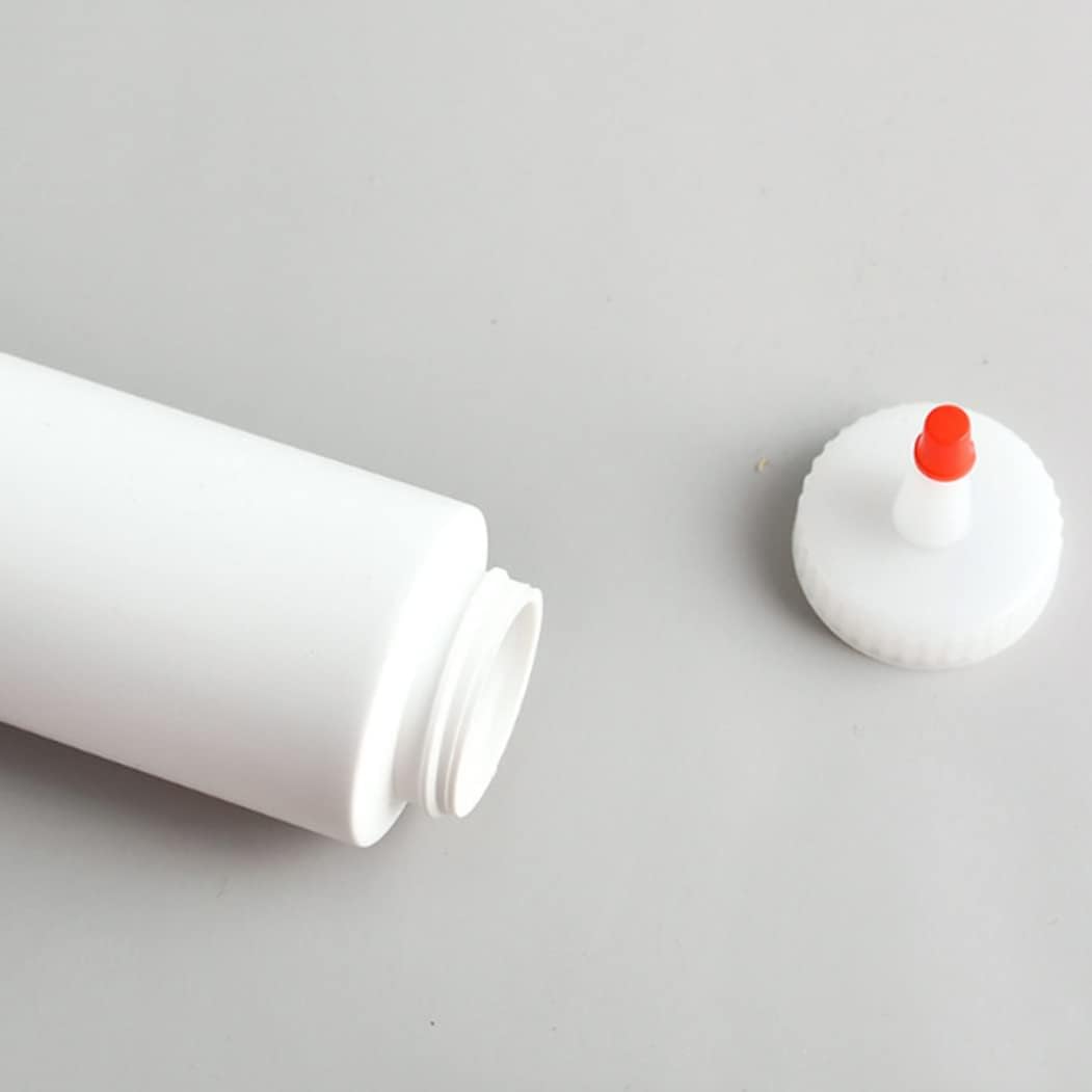 XUEYEGONGJI 240ml Plastic Condiment Squeeze Bottles 4PCS with Tip Caps