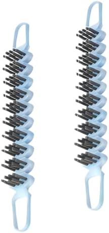 POPGIO 2 Pcs Hard Bristle Crevice Cleaning Brush 1