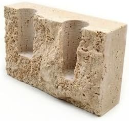 100 Travertine Wine Coaster - Marble Taper Candle Holder