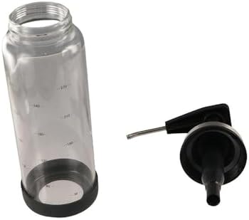 Glass Sauce Squeeze Bottle with Stainless Steel Spout 300ML 1