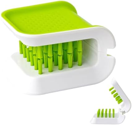 Kearning Openable Knife Brush with Handgrip - Green