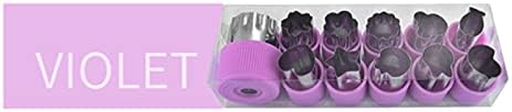 CUICUI 12Pc Set Mini Vegetable Fruit Cutter Mold Baking Tools 1