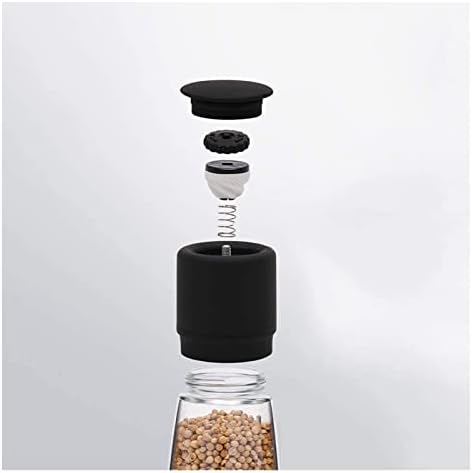 JAJKAFCL Adjustable Coarse Salt Pepper Mill Set
