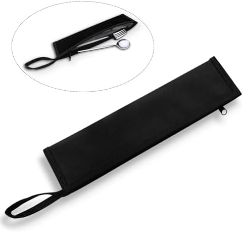 COEQINE Purple Cute Cutlery Bag with Keychain 1