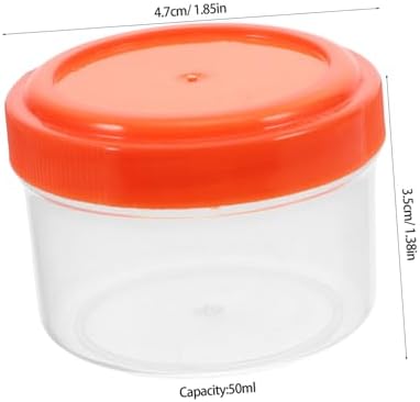 VOSAREA Mini Sauce Containers with Lids for Salad and Meal Prep