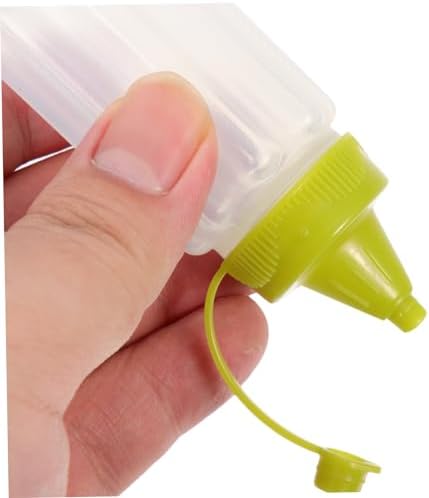 Ciieeo 12pc Set Square Sauce Bottles