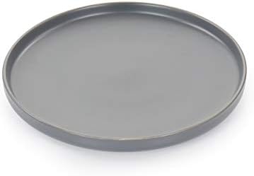 Elama Luxmatte Dark Grey Dinnerware Set 20 Piece