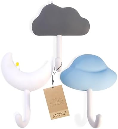 Monz Cute Hooks for Kids Room and Bathroom 1