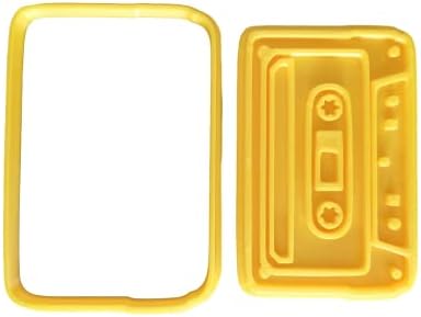 9cm Retro Cassette Tape Cookie Cutter Set