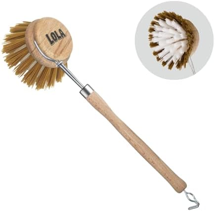 Lola Original Dishwashing Vegetable Brush with EZ-Grip Handle
