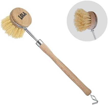 LOLA Original Tampico Brush - Sustainable Wood Handle 2 Diameter