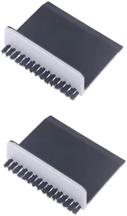 2 Pcs Black Kitchen Sink Squeegee Cleaner Brush Wiper 1