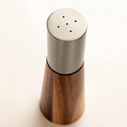 ZAEGO Refillable Pepper Mill Set Solid Wood