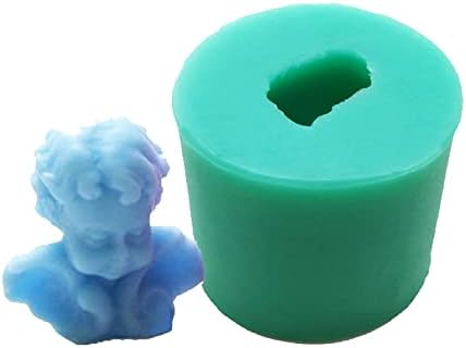 Junhcone Cookie Cutter Fondant Cake Mold Cute Angel Food-Grade Silicone