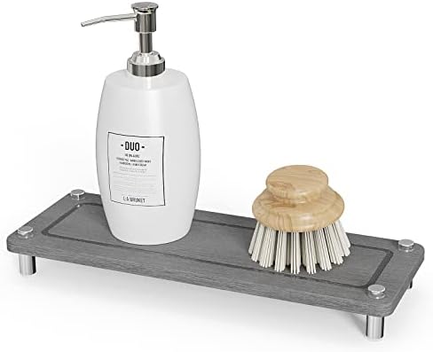 Johamoo Quick Dry Stone Sink Tray - Grey