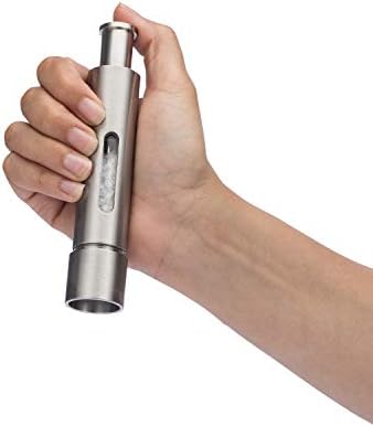 Grind Gourmet Salt Pepper Grinders with Window