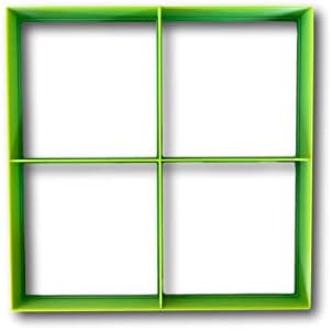 Cookie Cutz 3 Inch Square Multi-Cutter 1