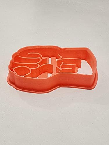 T3D Hulk Fist Cookie Cutter - Premium Baking Tool for Cakes Fondant