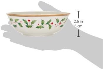 Lenox 883431 Holiday Place Setting Bowl Red Green 1