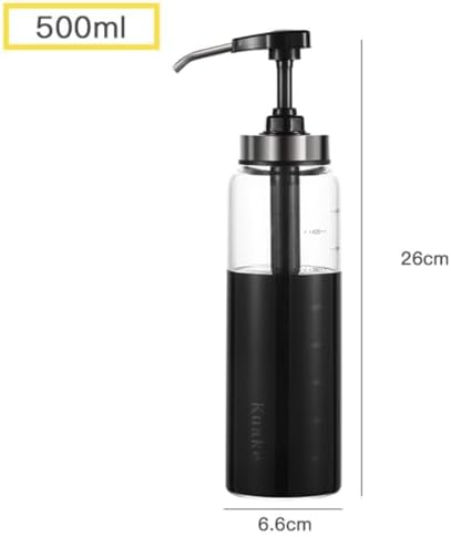 500ml Squeeze Sauce Bottle with Spring Lid for Ketchup Salad Dressing