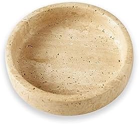 100 Travertine Wine Coaster - Marble Taper Candle Holder