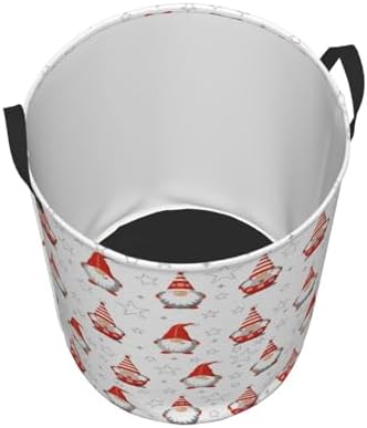 Gnomes Foldable Laundry Hamper with Handles M 1