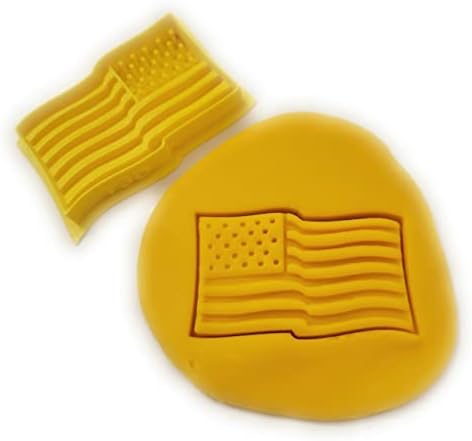T3D USA Flag Cookie Cutter for Baking
