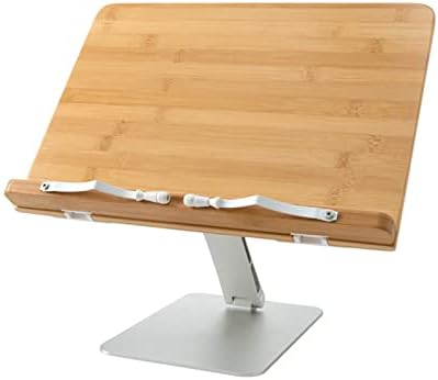 Adjustable Book Stand for Reading and Cooking