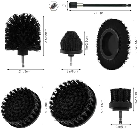 ETOUPA 13 Pcs Drill Brush Set All Purpose Cleaning