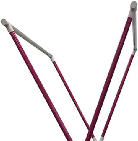 Benzara Folding Laundry Rack Pink