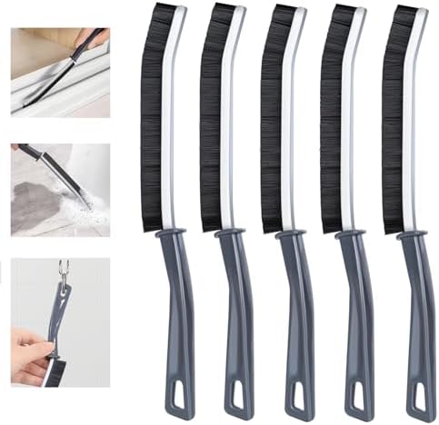5 Pcs Hard Bristle Crevice Cleaning Brush Tool