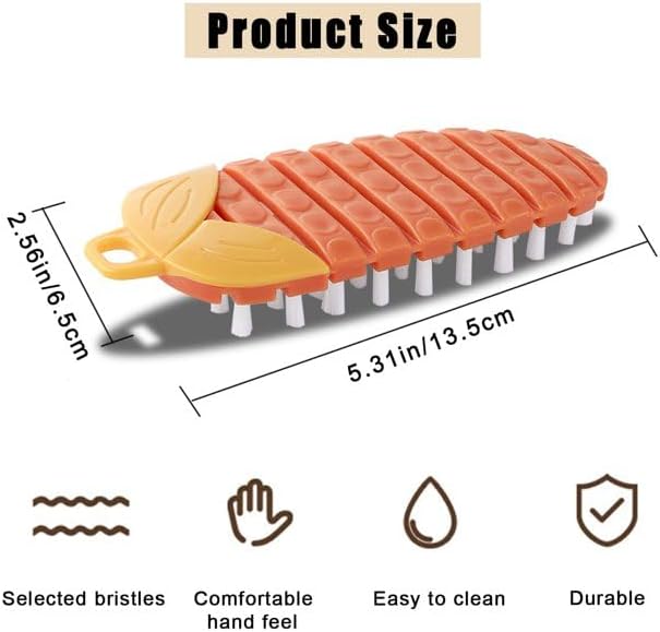 Tangseajiao Bendable Vegetable Cleaning Brush