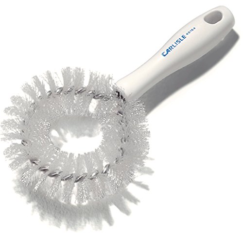 SPARTA 4016402 Plastic Curved Vegetable Brush 875 Inches White
