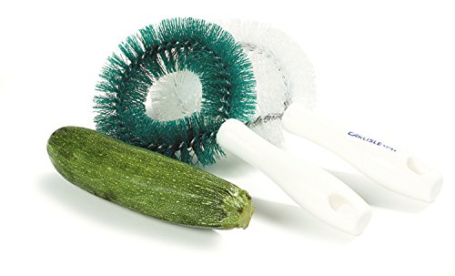 SPARTA 4016402 Plastic Curved Vegetable Brush 875 Inches White
