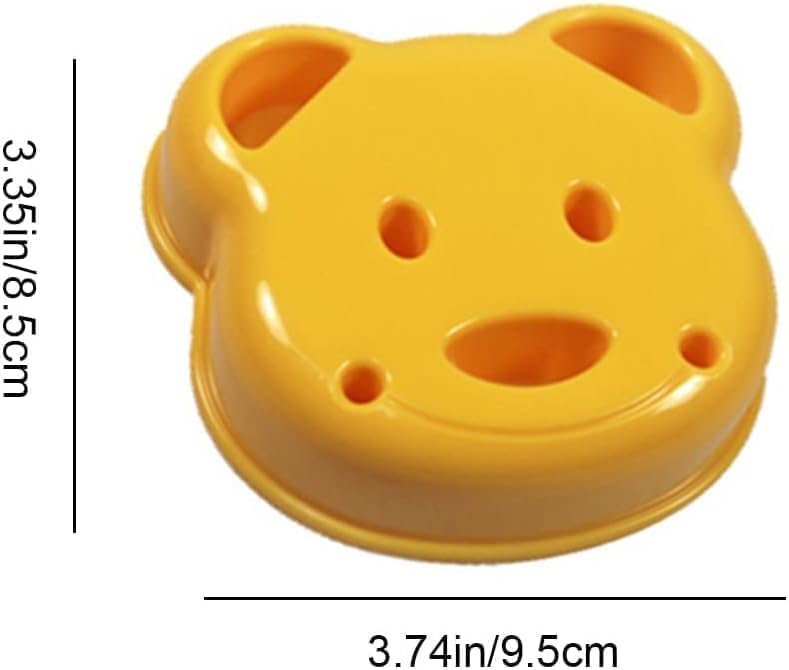 HUAfengLan 3PCS Sandwich Cutter Set for Sandwiches Cakes Cookies