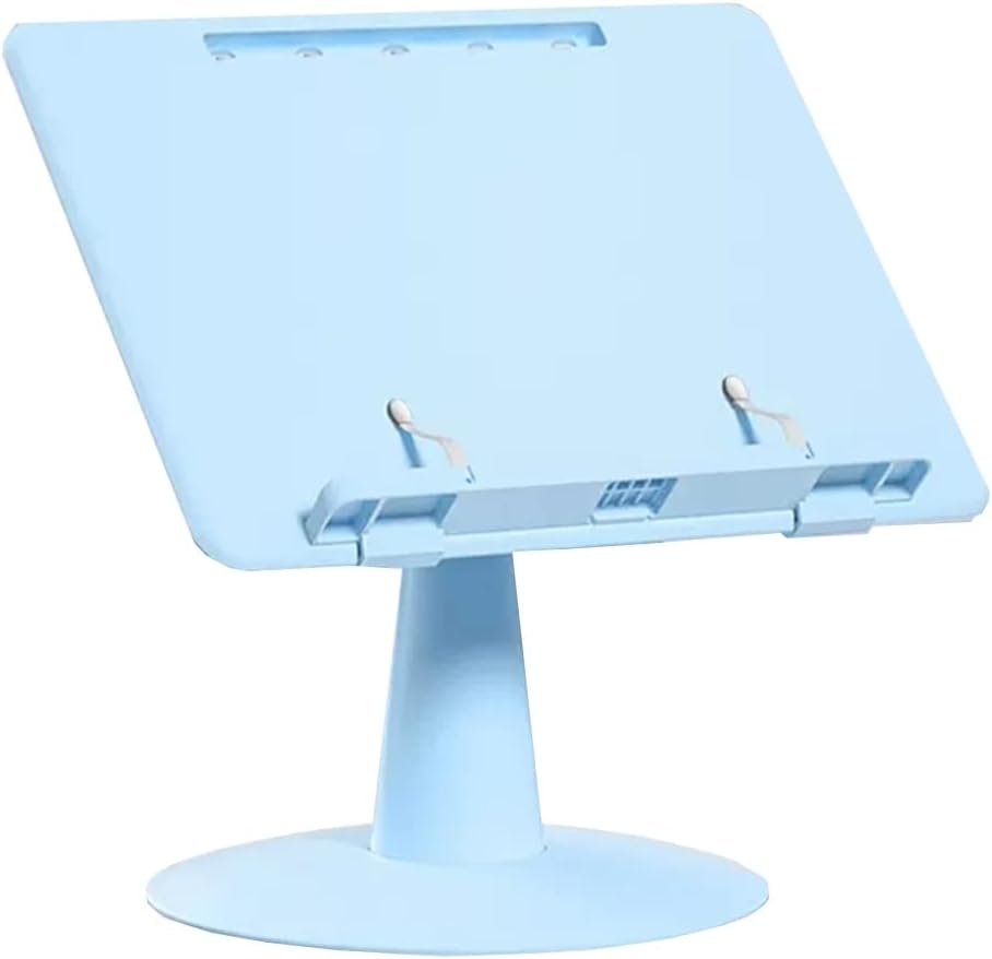 Adjustable Book Stand with 4 Gear Angles for Reading and Tablet Use