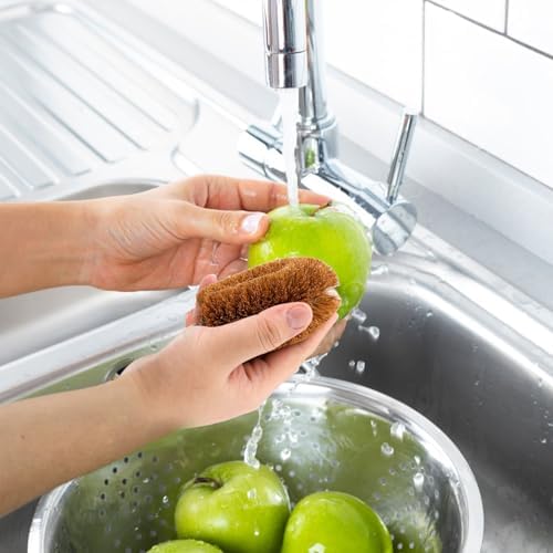 PEUTIER 2pcs Vegetable Scrubber for Food Cleaning