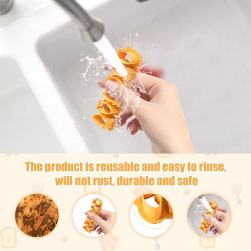 Mini Goldfish Cookie Cutter Set 6 Pieces Yellow