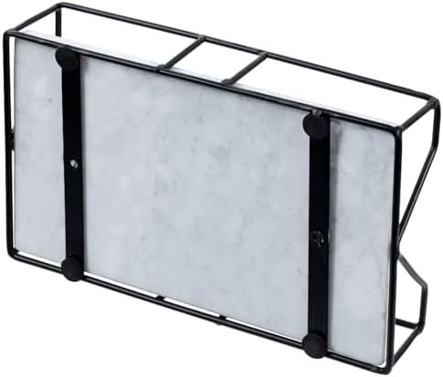 MyGift Deluxe Paper Towel Holder with Marble Base