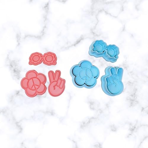7-Piece Mini Cookie Fondant Cutter Set 175 Inch Each